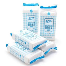 아이하우스 체크베이킹소다 물걸레청소포 25매 대형 리필형 10팩, 1box
