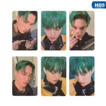 Kpop Exo 백현 솔로 6 번째 앨범 집착 Lomo 카드 패션 자체 제작 종이 포토 개/대, 05