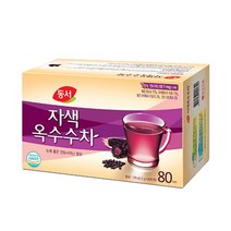 동서 자색 옥수수차 티백, 25박스, 80개입