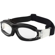 Andux Basketball Soccer Football Sports Protective Eyewear Goggles Eye Safety Glasses LQYJ04, 검은색