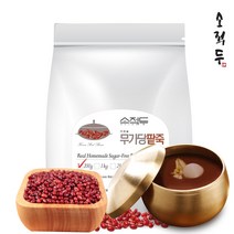 소적두 무가당팥죽 200g 1kg 2kg(PE 실속형) 국산팥, 01_200g x3(PE실속형), 아이스팩