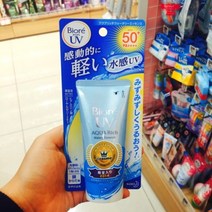 [이라운드몰]비오레 UV 아쿠아리치 워터리 에센스 선크림50g, 단품