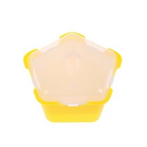 콩나물키우기세트 키트 콩나물재배기 콩나물기르기 콩나물 성장 트레이 씨앗 모종 스타터 접시 온실 수경법 식물 발아 보육 냄비 성장 상자 1 개, 노란색