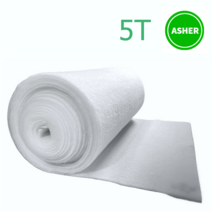 부직포 필터 5T 20M도장부스 에어필터 집진기 어항필터 흡기배기, 1000mm, 1개