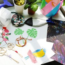 1300K 12가지 베이직 취미 키트 DIY 한달 방콕 무지출 초보자 선물, 단품