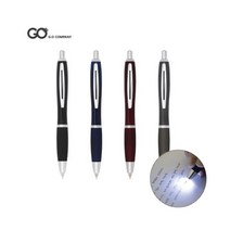 [바보사랑] 지오 서치 라이트펜 불빛볼펜 0.7mm, 색상:그레이