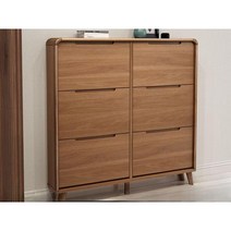 문뒤수납장 우드 얇은 슬림 문뒤선반 17cm 폭좁은 초슬림 슈즈 신발랙, 조립식, HD-2071 - 100/25.3cm