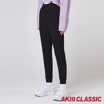 트리코트 워머 기모 조거팬츠 블랙남녀공용