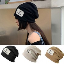 남여공용 독특한 해짐 라벨 포인트 면 데일리 비니 데일리비니 니트비니 예쁜모자 숏비니 남자