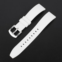 품질 불소 고무 시계 스트랩 18mm 20mm 22mm 24mm 스포츠 시계 밴드 퀵 릴리스 스프링 바가있는 블랙 그린 팔찌