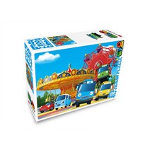 꼬마버스 타요 대공원 100PCS 직소퍼즐, 단품