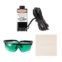 creality ender-3 v2 ender 33 proender 55 pro 3d 프린터 용 고출력 12v24v 청자색 빛 미니 레이저 조각 헤드, 협력사, 레이저 헤드