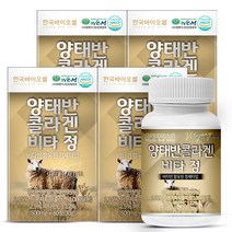 한국바이오셀 양태반 콜라겐 비타정, 4개, 30g