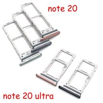 삼성 갤럭시 노트 20/참고 20 울트라 Sim 카드 트레이 슬롯 홀더 교체 부품에 대 한 10pcs SIM SD 리더, [01] note 20  green