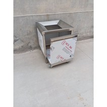 짬처리 씽크대 잔반처리대 소 업소용 급식실 스테인리스 스텐 잔반통, 정부표준배치, 네모난