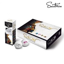 마스터즈골프 넥센 세인트나인 W 골프공 3피스 12알 화이트볼, 단품/화이트