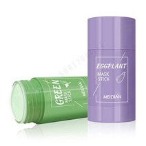 SUREYOULiKE Green Tea/Eggplant Purifying Clay Stick Mask Deep Clean Pore 녹차 오일 컨트롤 세정 고체 마스크 고체 마스크, 상세내용참조