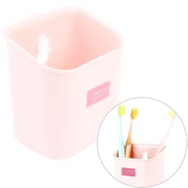 흡착식 스마일바스 통 칫솔 꽂이