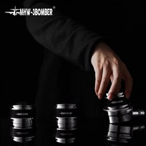 쓰리바머 MHW-3BOMBER 듀얼 탬퍼 58mm 레벨링툴 커피탬핑 템퍼, 53mm_V형+리플 베이스