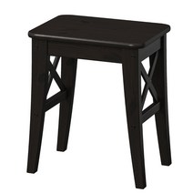 이케아 INGOLF 잉올프 소나무 원목 스툴 화이트 브라운블랙 앤티크 스테인, 브라운 블랙