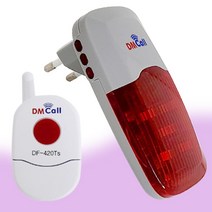 대명 콘센트형 FM경광등 (5218) 장거리 비상벨 무선벨 _ 999763EA, 쿠팡 본상품선택