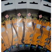 돌찌나라 사슬채비 분납분할채비 민물채비소품 바늘 옥내림낚시적용 예민한입질, 제품선택, 1호_0.6g