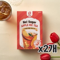 설탕대신 무설탕 복숭아 아이스티 150g 2개묶음, 단품