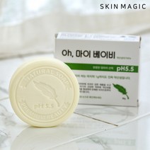 스킨매직 오마이베이비 약산성 순한 아기비누