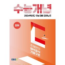 EBSi 강의노트 수능개념 영어 주혜연의 해석공식 기출구문 (2023년), 분철안함