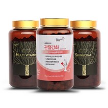 내추럴트리 강아지 영양제 3종 멀티 필수 비타민&관절강화&피부보호 300g, 선택02.내추럴트리 관절강화