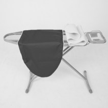 스탠드 다리미판 커버+패드 (100 x 40cm) 블랙 (다리미판 미포함) c, 1개