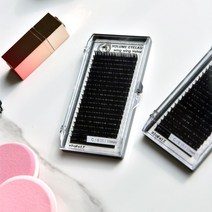 미앤비즈 벨벳 [20줄] 전문가용 속눈썹 연장 재료, 1개, JC컬0.20/9mm
