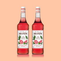 모닌 핑크자몽 시럽 1L (2개세트), 단품