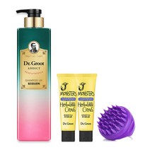 닥터그루트 애딕트 페어앤프리지아 샴푸 680 + 제이몬샴푸 75ml 2개 브러쉬