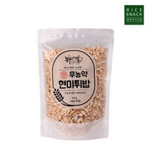농부의딸 우리아기 첫과자 무농약 현미튀밥 80gx10봉+2봉더