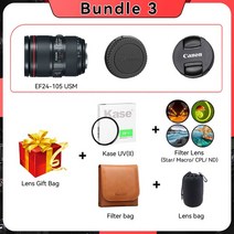 캐논 렌즈 카메라 EF24105mm F4L IS II USM DSLR SLR EOS 5D 6D Mark IV III 90D 80D 70D 60D 850D 800D 250D Rebe, 4.Canon EF - Bundle 3