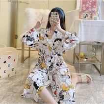 골프 수영장 비치 바스로브 호텔 샤워가운, 01.캐릭터가운, 1개, 01.캐릭터가운