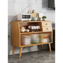 세덱그릇장 엔틱 유리 커피장 찻장 찬장 주방 원목, (오리지널 컬러 양문형 서랍장 100장) 긴 찬장 이중