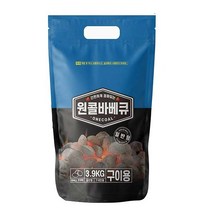 친환경 야자숯 3.9kg 캠핑용품 불멍 고기 바베큐숯 숯불