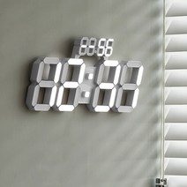 국산 루나리스 데이트 위성 GPS 인테리어 LED 벽시계 38cm, 화이트