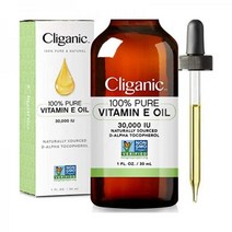 Ciganic 100% 퓨어 비타민 E 오일 30 000 IU D Apha 토코페롤 30ml(11foz)), 옵션01 1 Fl Oz