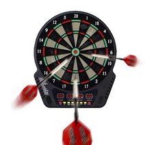 특대형 벽걸이 전자 다트 기계 핀 세트 dart 돌림판 집콕 게임기 술자리 가족 실내 게임, 다트보드+핀6개+매뉴얼