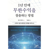 1년 안에 무한수익을 창출하는 방법 : 시작이 다른 네트워크 마케팅 비즈니스, 유니크커뮤니케이션, 랜디 게이지 지음, 이승희 옮김