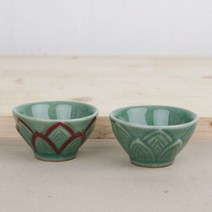 여주공방 청자 죽순모양 찻잔다도잔 다기세트 미니찻잔 작은잔 술잔 도자기찻잔 3W04A343, 1개, 진사