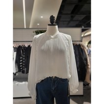 [나인스텝] 핀턱레이스블라우스 n23ns3119
