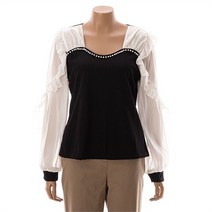 [앤바이엔코코] [엔 바이 엔코코]앤코코 NC08 비즈목선블라우스 n014 (8321669