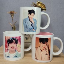 임영웅 포토머그컵 굿즈제작 기념일 생일선물 답례품, 디자인9, 주황