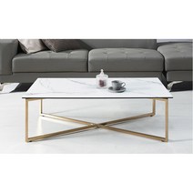 럭셔리 크로스 스텐레스 좌식 마블 세라믹식탁 1200 북유럽주방 고급스런, 화이트