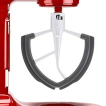 BUPER Flex Edge Beater KitchenAid 키친에이드 프로페셔널 전문가 600 볼 리프트 스탠드 믹서 KP26M1X 시리즈 6쿼트 플랫 비터 패들 유연한 실리콘