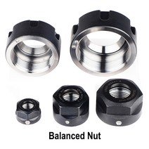 밀링 정밀 균형 콜릿 너트 CNC 조각 기계 스프링 수집 너트 클램핑 ER11 ER16 ER20 ER25 ER32 NUT 1 개, ER11-A-M14x0.75